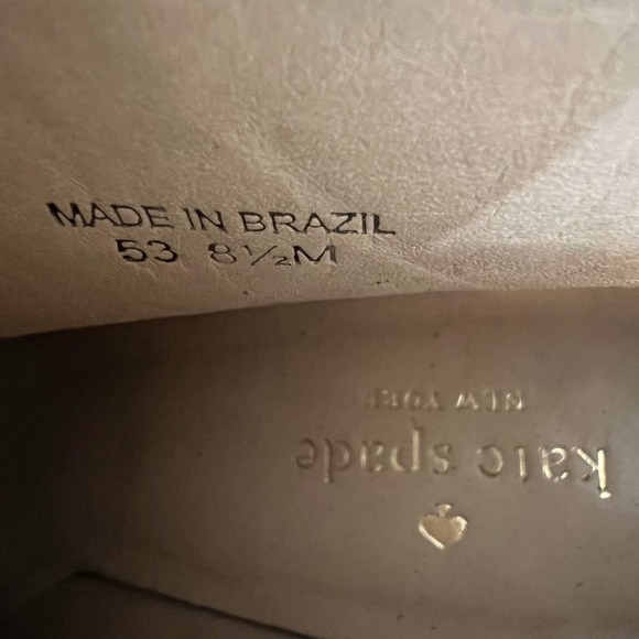 Kate Spade Roger Calf Hair Leather Bootie Size 8.5M Leopard Animal Print Cheetah - Picture 11 of 16